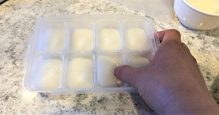 離乳食がするっととれるのが魅力